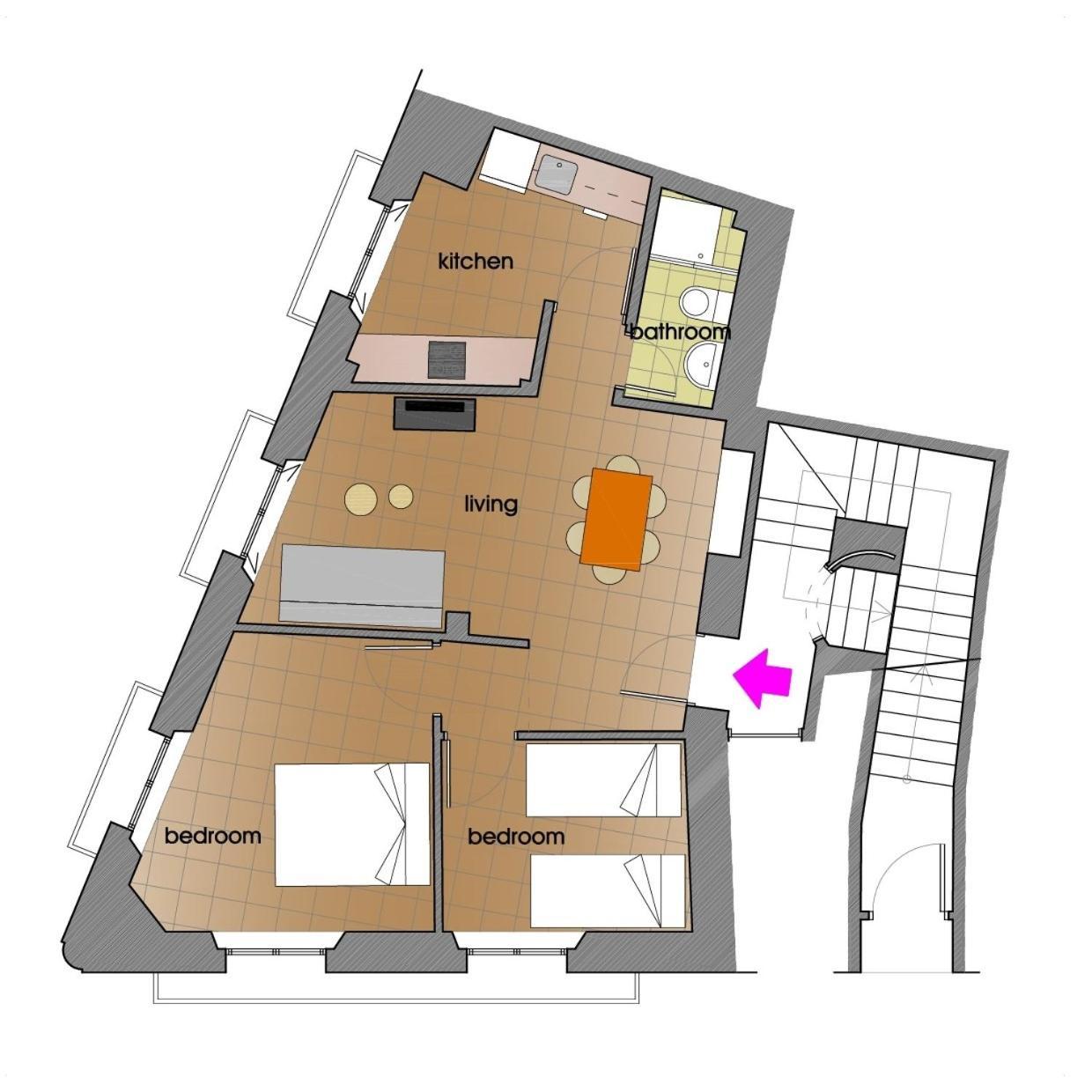 Homeyseville- Bright Apartment At Santa Cruz 6 Pax, Parking Optional Exteriér fotografie